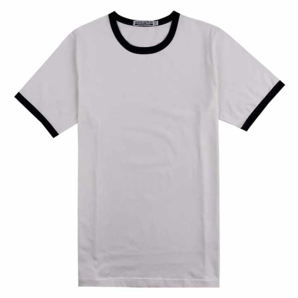 Tshirt 100% Premium Pure Cotton Plain White Classi...