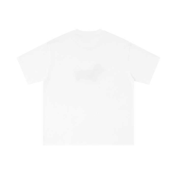 Dachshund Embroidered Short-sleeved Puppy Flocking T-shirt