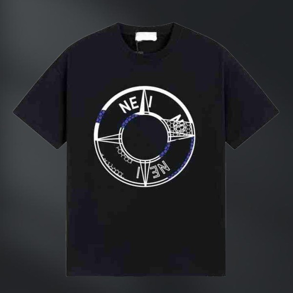 100% Cotton Casual T-shirt Oversized Streetwear Crew Neck Casual T-Shirt
