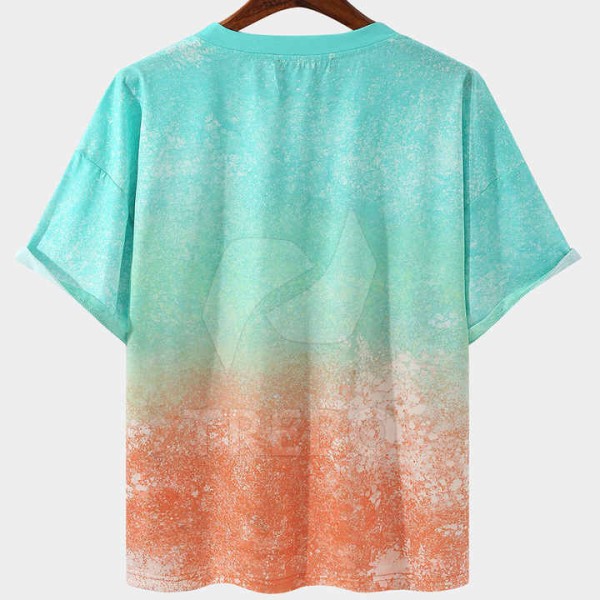 New Arrival Men's Sublimation T-Shirts Plus Size Quick Dry Unique Design