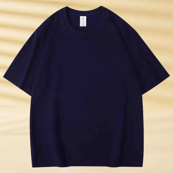 Summer Hot Top Solid Color T-Shirt Comfortable Breathable Cotton Knitted