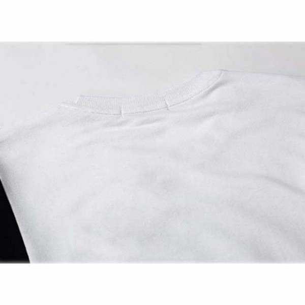 IGift High Quality Cheap Men Black White Blank Cotton T Shirt