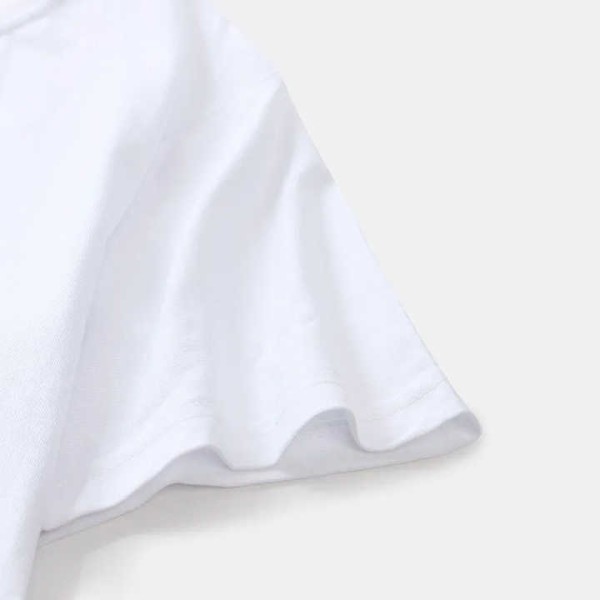 100% Cotton Men's Heavy Oversized T-Shirt Embroidery Printing Thick Collar