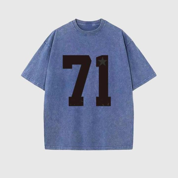 Cotton Outdoor Sports T-Shirt Casual Short Sleeve