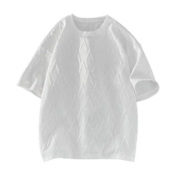 Printed Streetwear Blank T Shirt Plus Size Men's C...