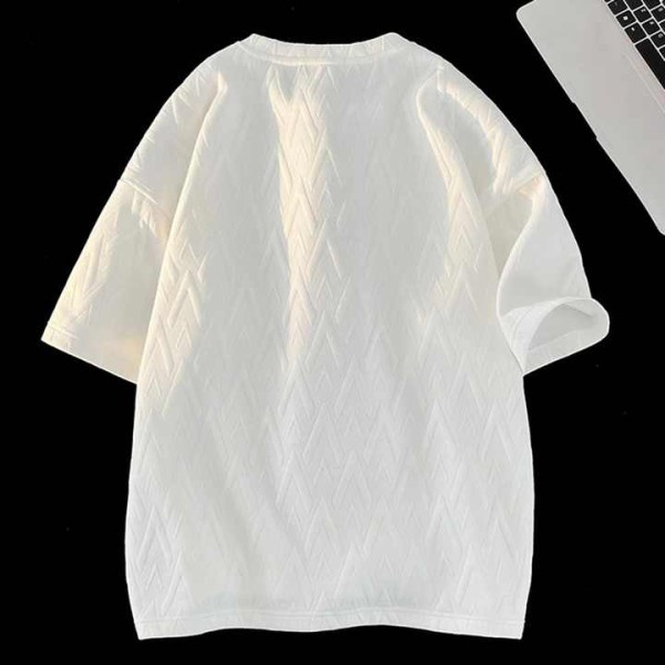 Printed Streetwear Blank T Shirt Plus Size Men's Clothing Acid Wash T-Shirt