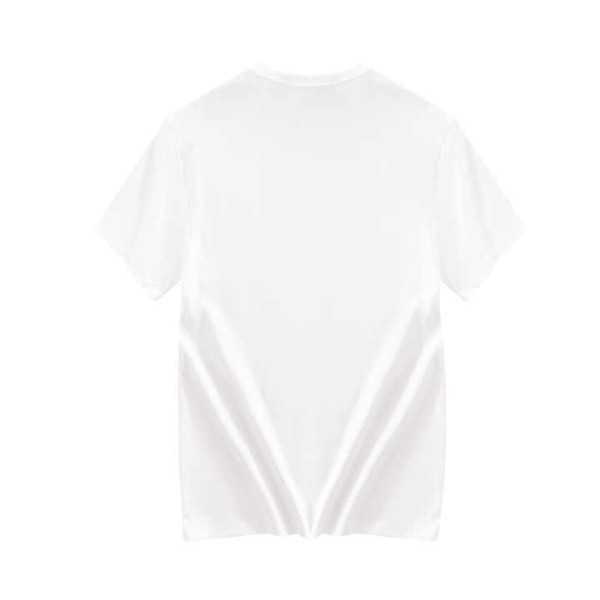 Large Size Short-sleeved T-shirt Men's Round Neck ...