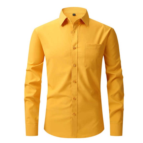 Men's long sleeved shirt, business uniform