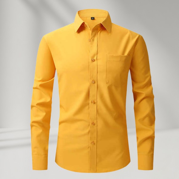 Men's long sleeved shirt, business uniform