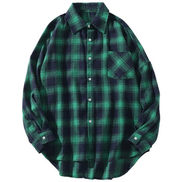 Men's Button Down Regular Fit Long Sleeve Vacation...