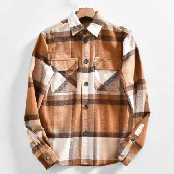 All Made Long Sleeved Shirt Men's Business Casual ...