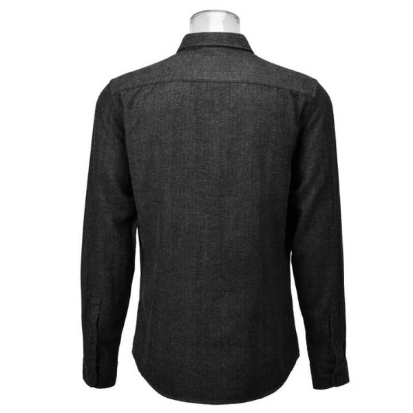 Vacation shirt 100% Cotton Long Sleeve Herringbone Casual Shirt