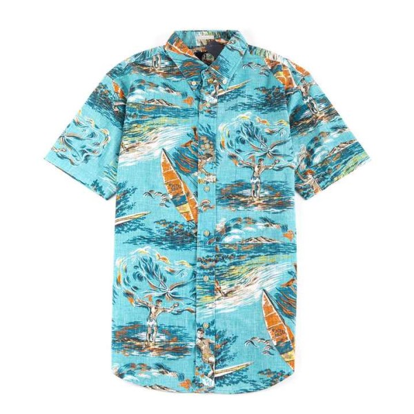 Men's Hawaiian Shirts and Shorts Summer Casual Bea...