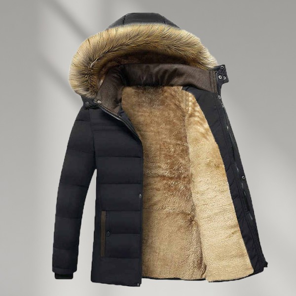Winter New Arrival Men's Casual Parka Jacket Coat Plus Size