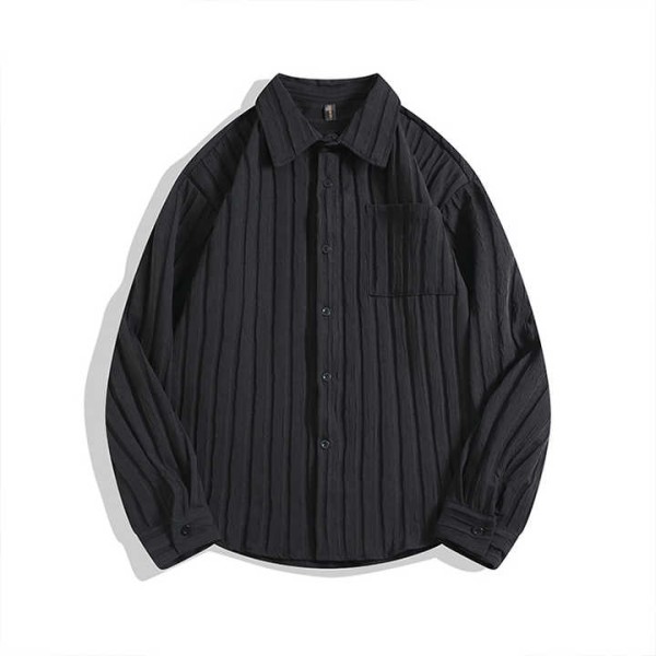 100% Polyester High-quality Men's Casual Loose Fas...