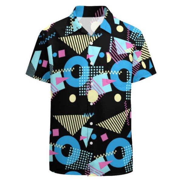 Ethnic Art Fashion Hawaiian Beach Breathable Quick...