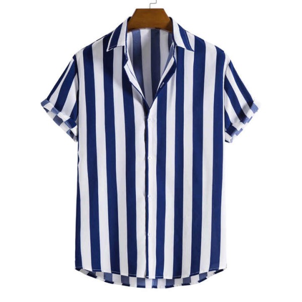 Summer Beach Wear Short Sleeve Holiday Shirt Print...
