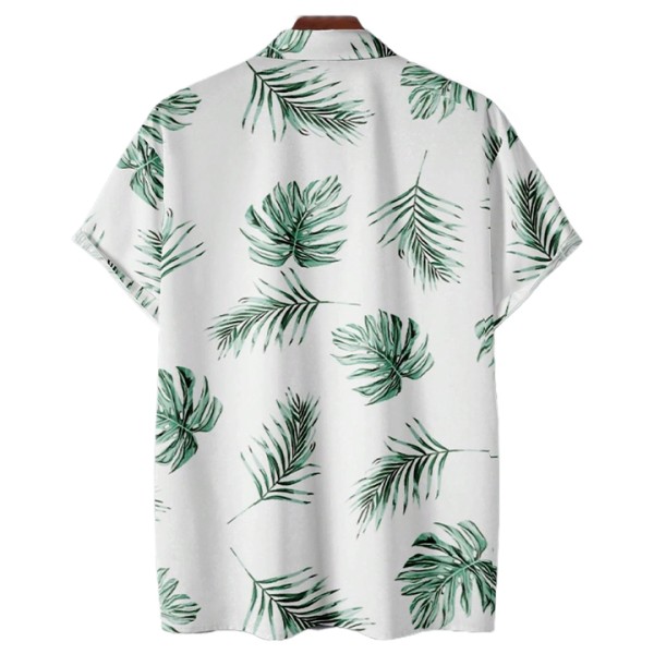 Summer New Men's Island Vacation Fashion Print Beach Casual Breathable Quick