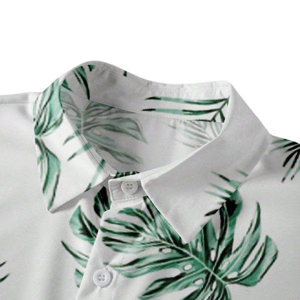 Summer New Men's Island Vacation Fashion Print Beach Casual Breathable Quick
