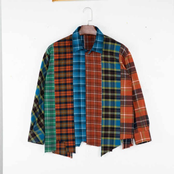 New Design Men Long Sleeve Oversized Shirt Men Mul...