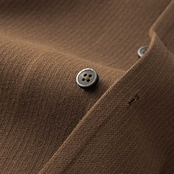 Autumn Men's Long Sleeve Shirts Solid Slim Fit Business Formal Shirts