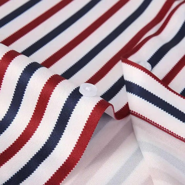 Latest Fashion Men's Stripe Design Print Casual Shirts