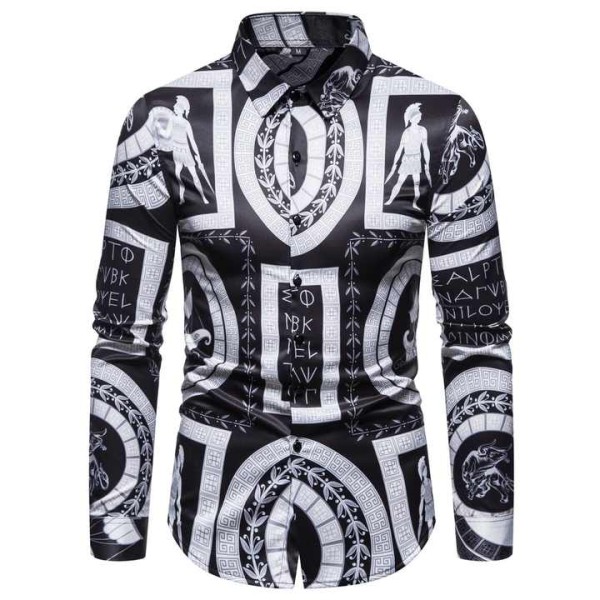 High Quality Men's Long Sleeve Dress Shirts Non-Ir...