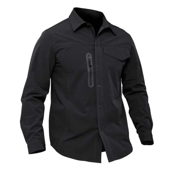 Men's Tactical Security Guard Uniform Breathable A...