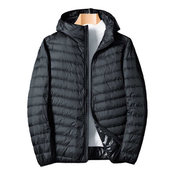 Men's Quality Nylon Shell Winter Puffer Jacket Eco...