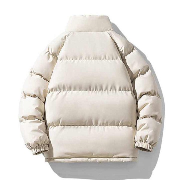 Men Lined Zip up Winter Padded Jacket New Warm Thicken Fashion