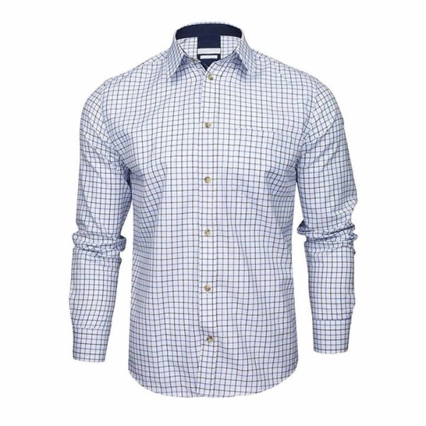 Mens Button Shirts Regular Fit Long Sleeve Casual ...