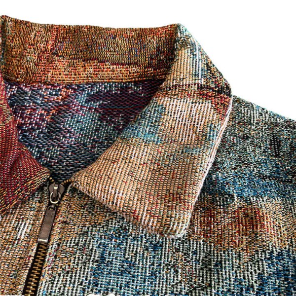 Tapestry Jacket Man Plus Size Men's Jackets Tapestry Coats