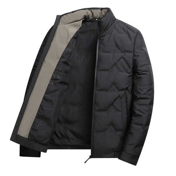Men's Casual Winter Jacket 90% White Duck Lightwei...
