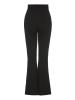 Plain Zipper BellBottom Women's Casual Pants